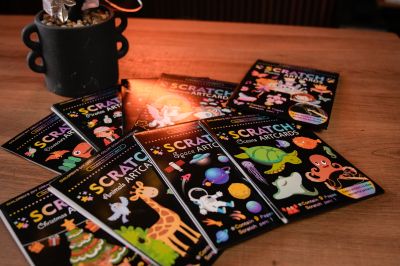 3 броя Двустранни книжки за оцветяване + ПОДАРЪК Флумастри