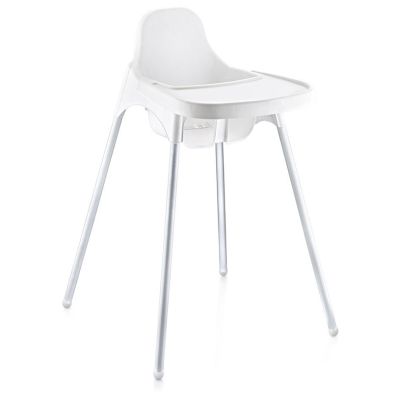 Столче за хранене тип Antilop IKEA | Леко, компактно и лесно за почистване пластмасово столче за бебе и малко дете – стабилно, безопасно, без BPA, с опция за подложка, подходящо за дома и пътуване